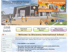Tablet Screenshot of discoveryis.com